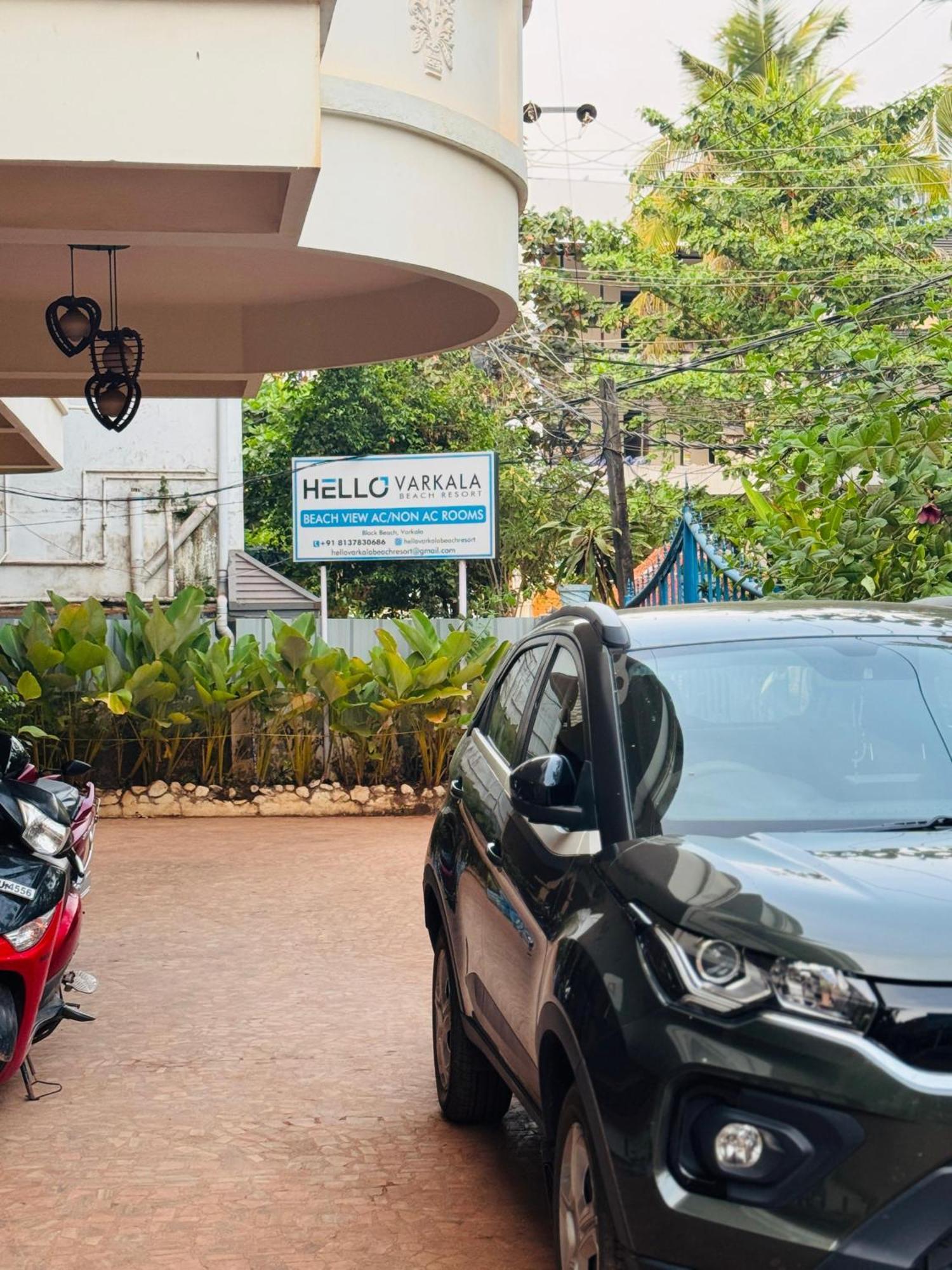 Beach View Balcony Resort By Hello Varkala Exterior foto